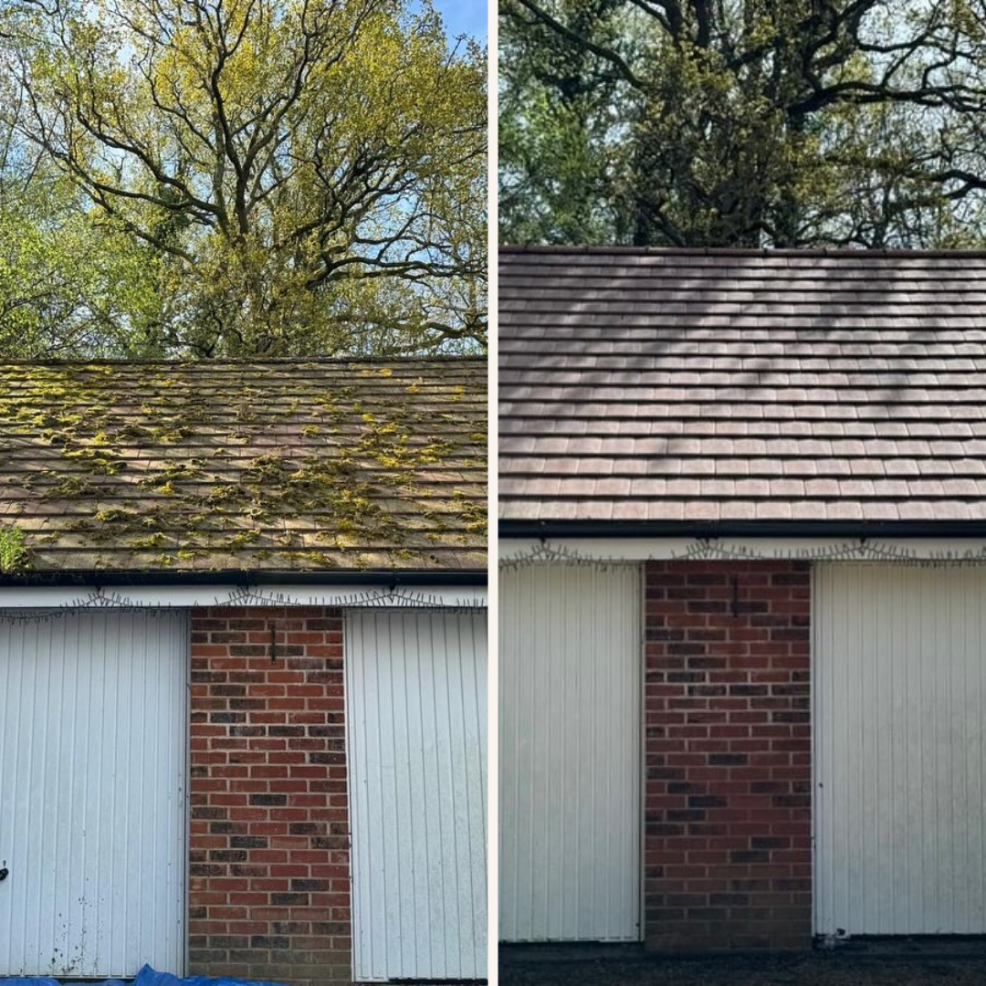 Moss Cleaning Swindon Roof Cleaning